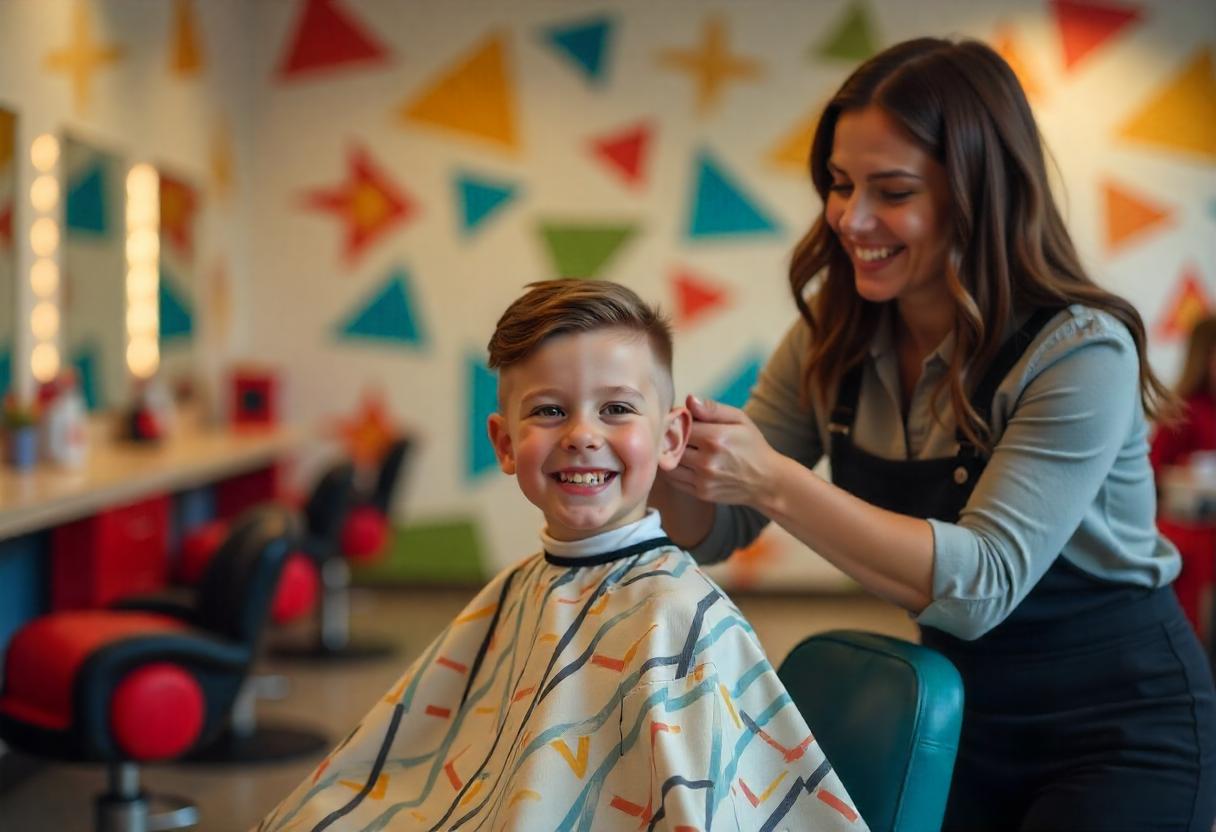 Kids Haircut Near Me – Happy Child at JC Clips